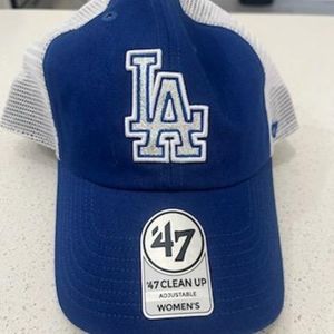 Dodgers adjustable female hat snap back